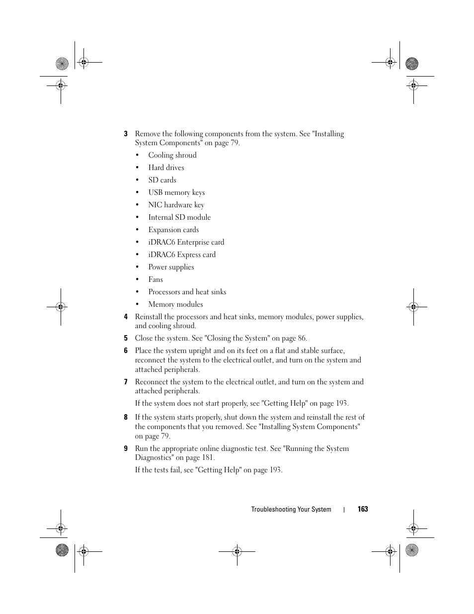 Dell PowerEdge T710 User Manual | Page 163 / 214