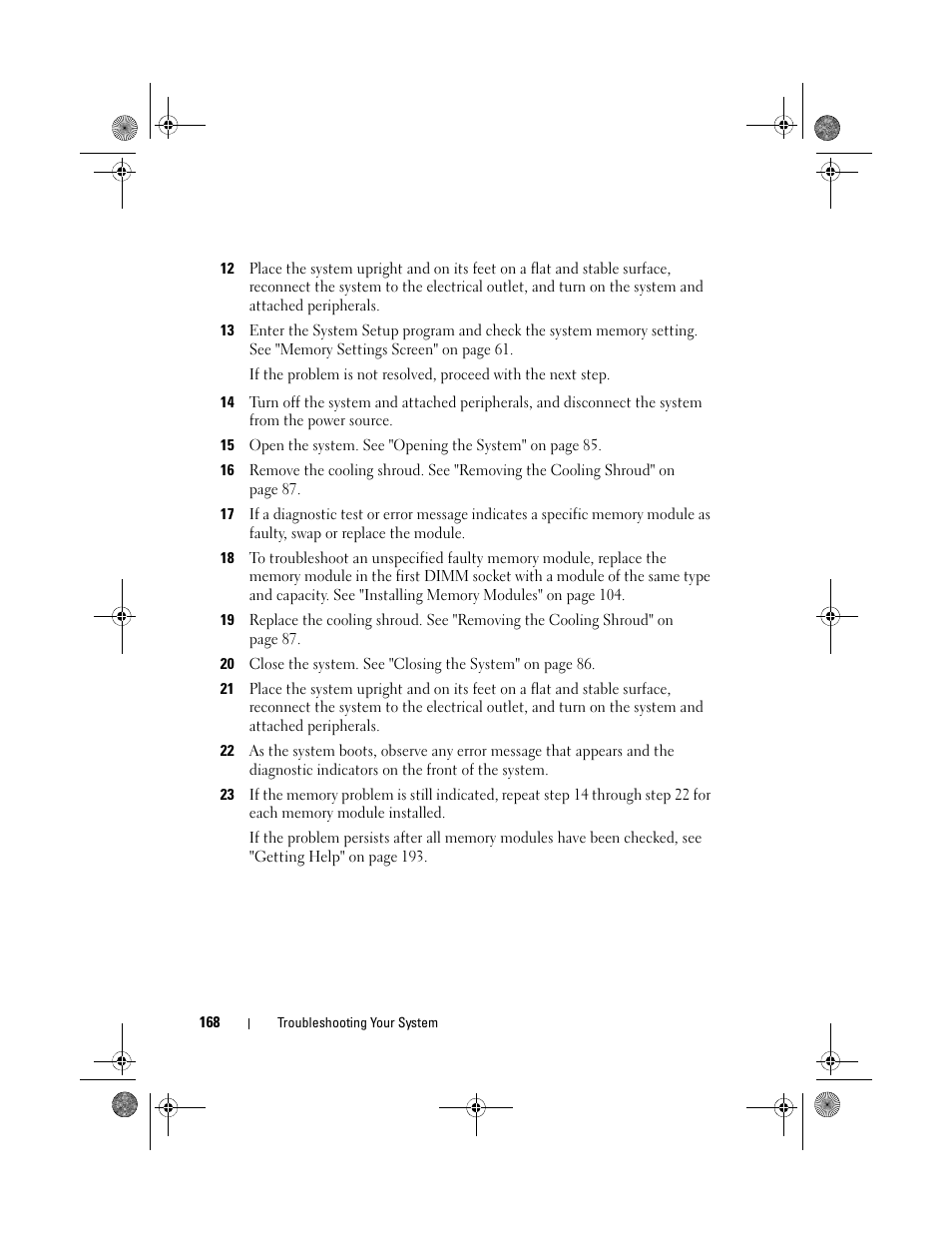 Dell PowerEdge T710 User Manual | Page 168 / 214