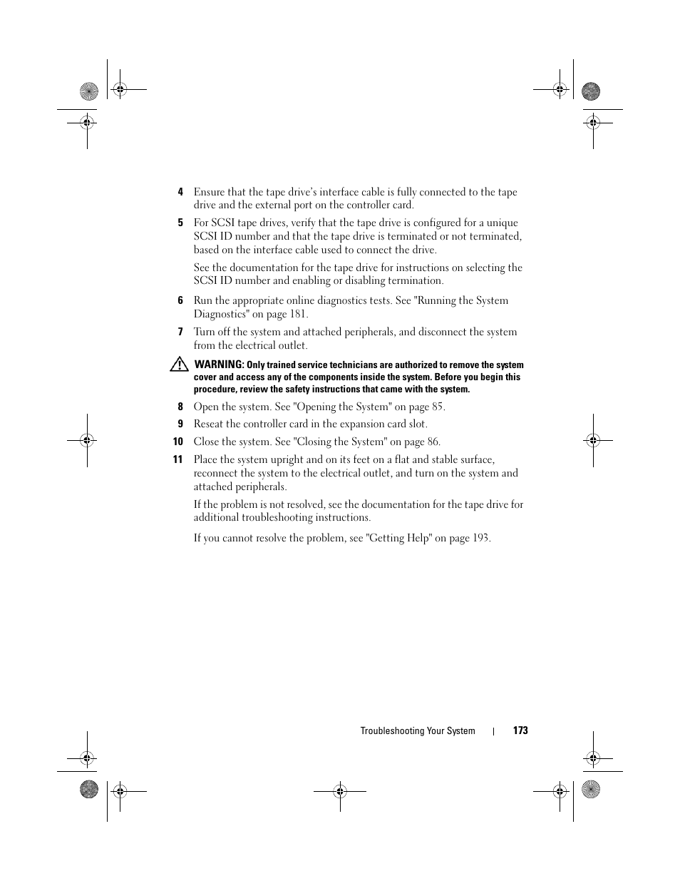 Dell PowerEdge T710 User Manual | Page 173 / 214