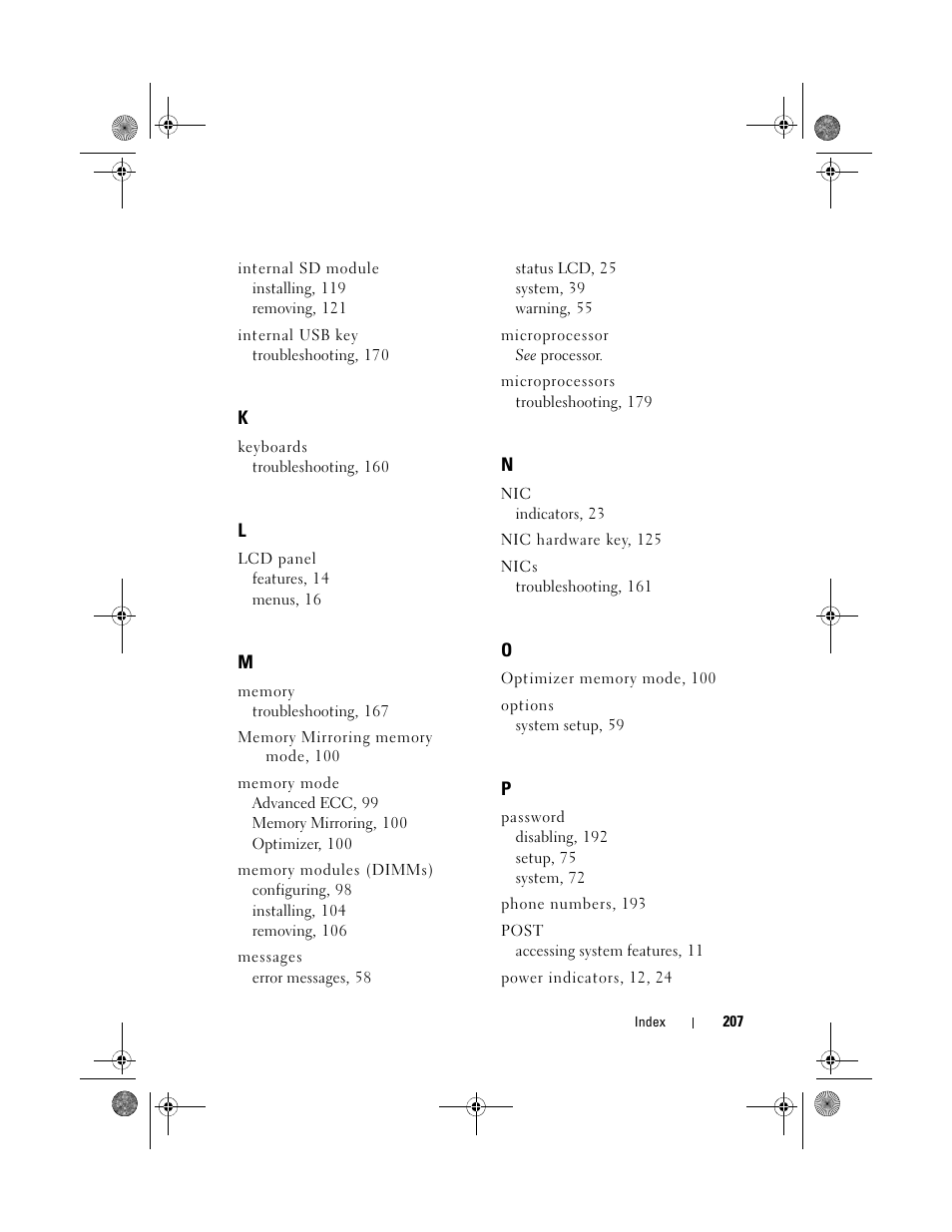 Dell PowerEdge T710 User Manual | Page 207 / 214