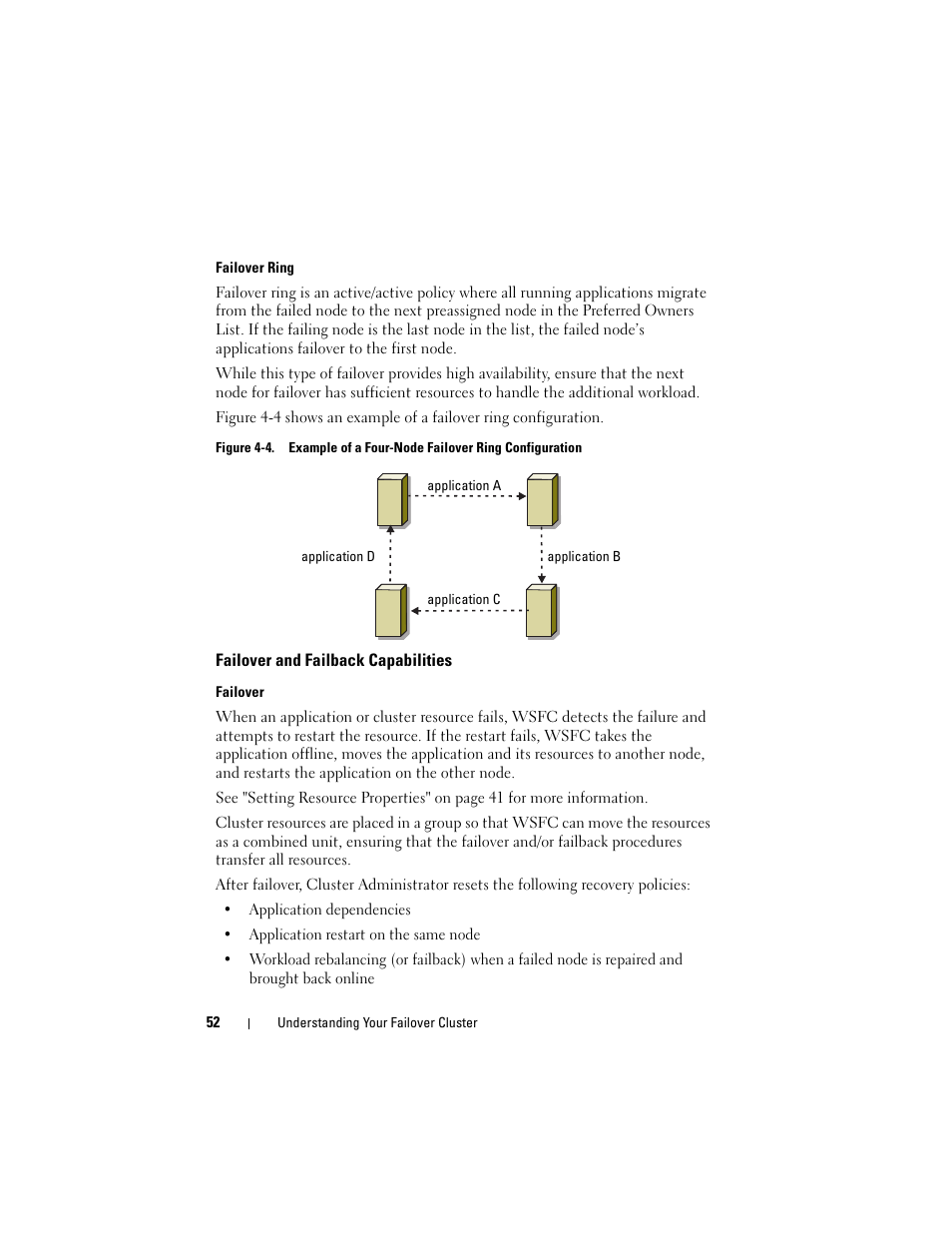 Failover and failback capabilities | Dell AX4-5 User Manual | Page 52 / 72