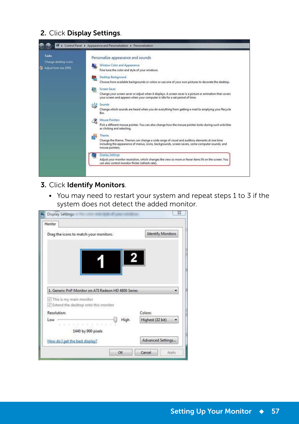 Dell E2214Hv Monitor China Only User Manual | Page 57 / 68