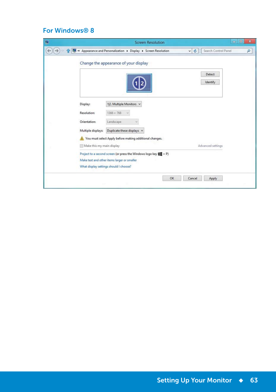 Dell E2214Hv Monitor China Only User Manual | Page 63 / 68