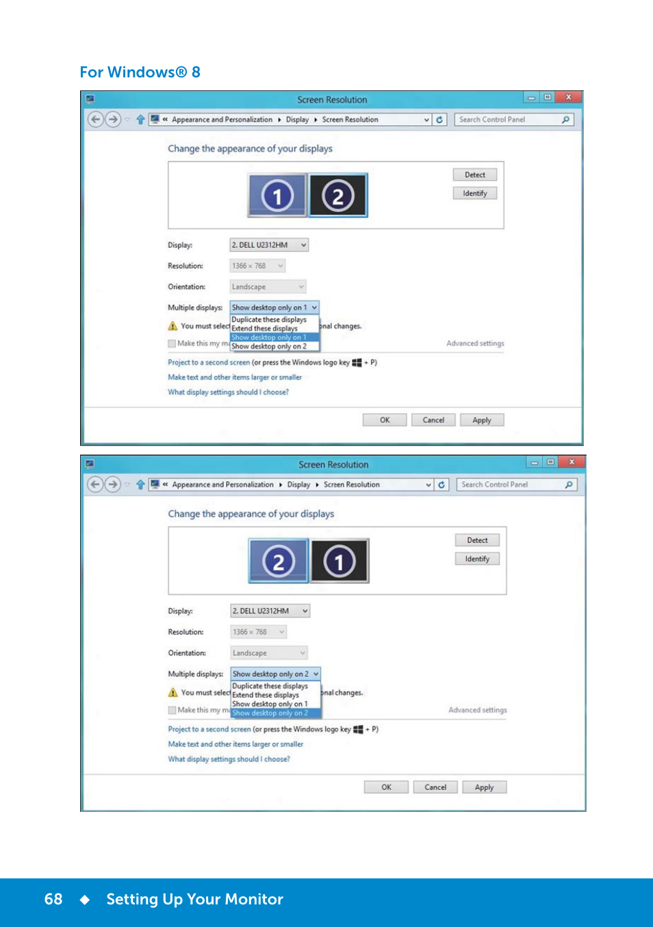 Dell E2214Hv Monitor China Only User Manual | Page 68 / 68