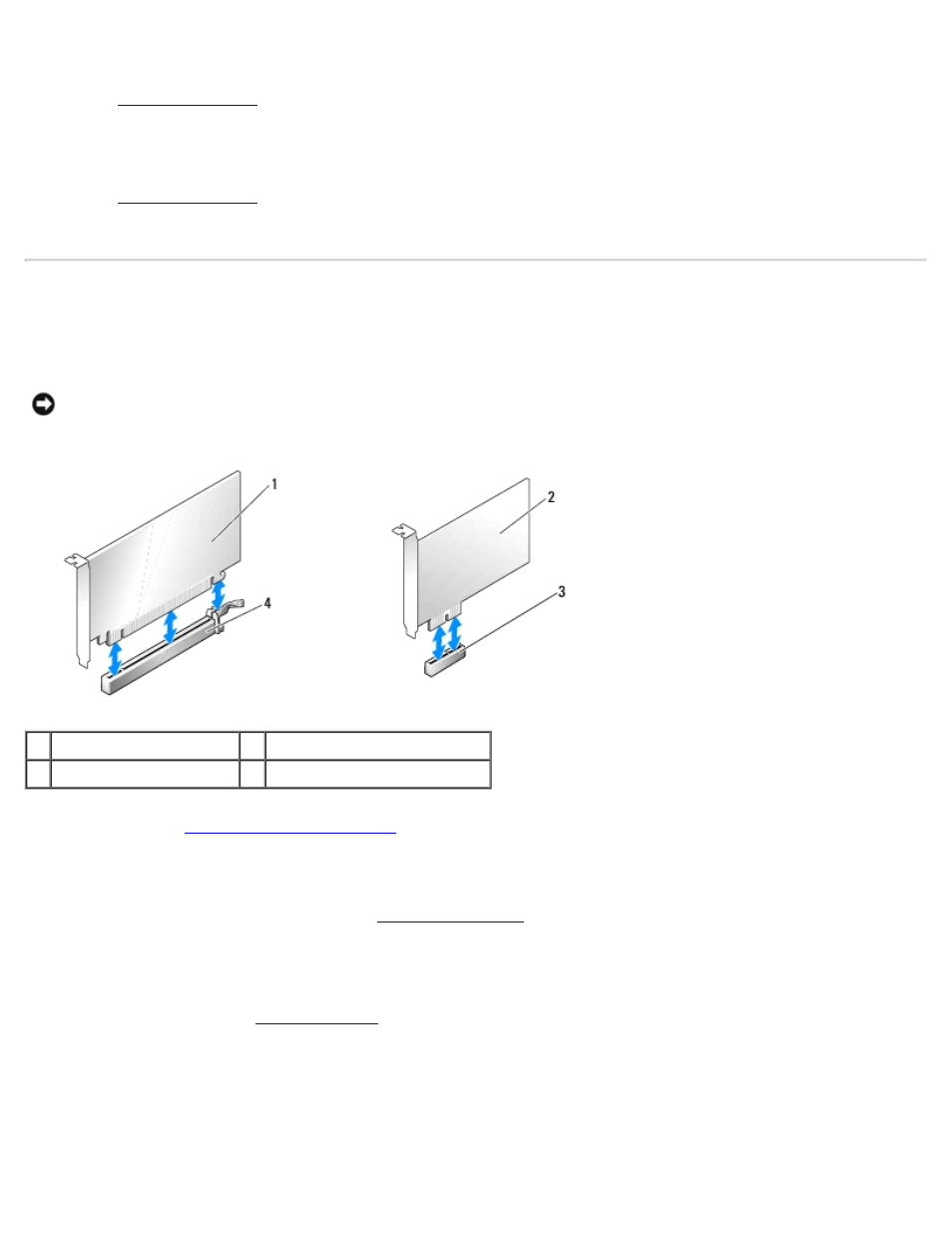 Pci express cards, Pci express, Installing a pci express card | Dell Precision 370 User Manual | Page 70 / 182