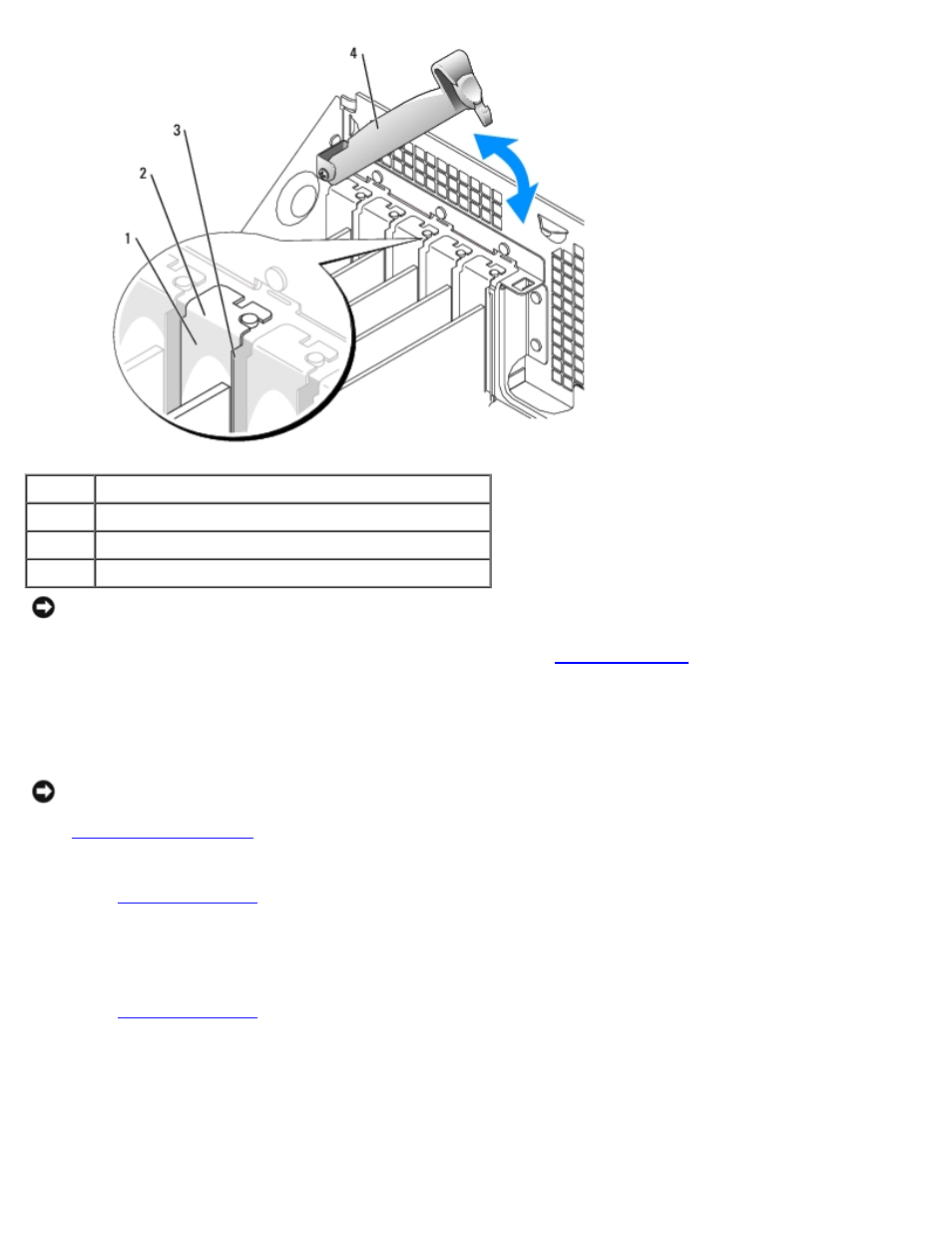 Removing a pci express card | Dell Precision 370 User Manual | Page 73 / 182