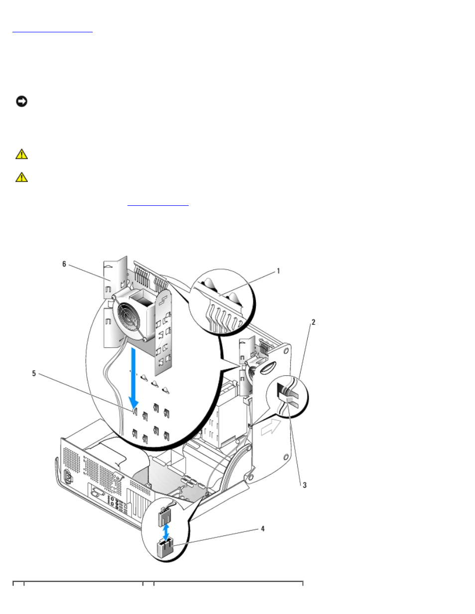 Installing the card fan, Install the card fan | Dell Precision 370 User Manual | Page 75 / 182
