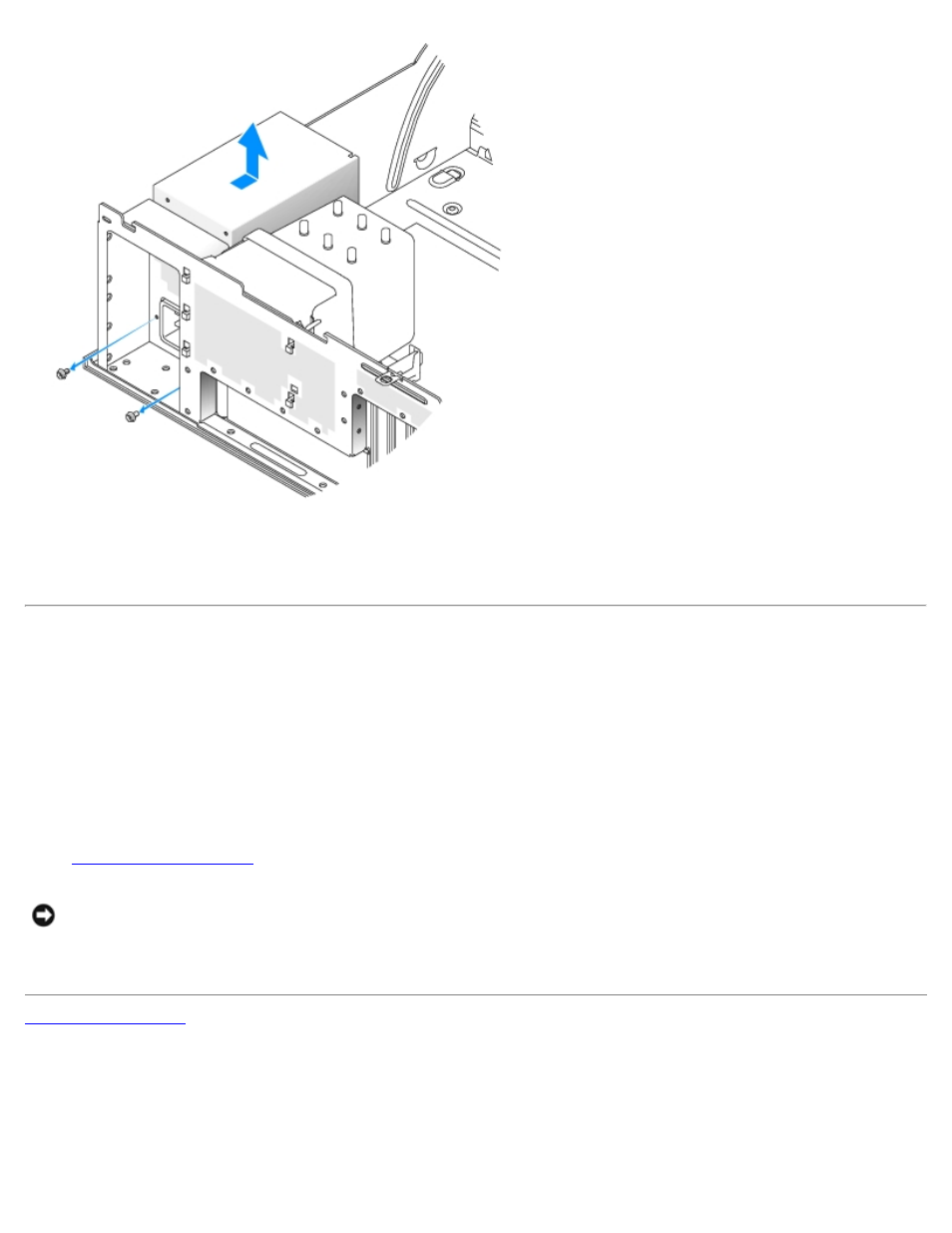 Replacing the power supply | Dell Precision 370 User Manual | Page 96 / 182