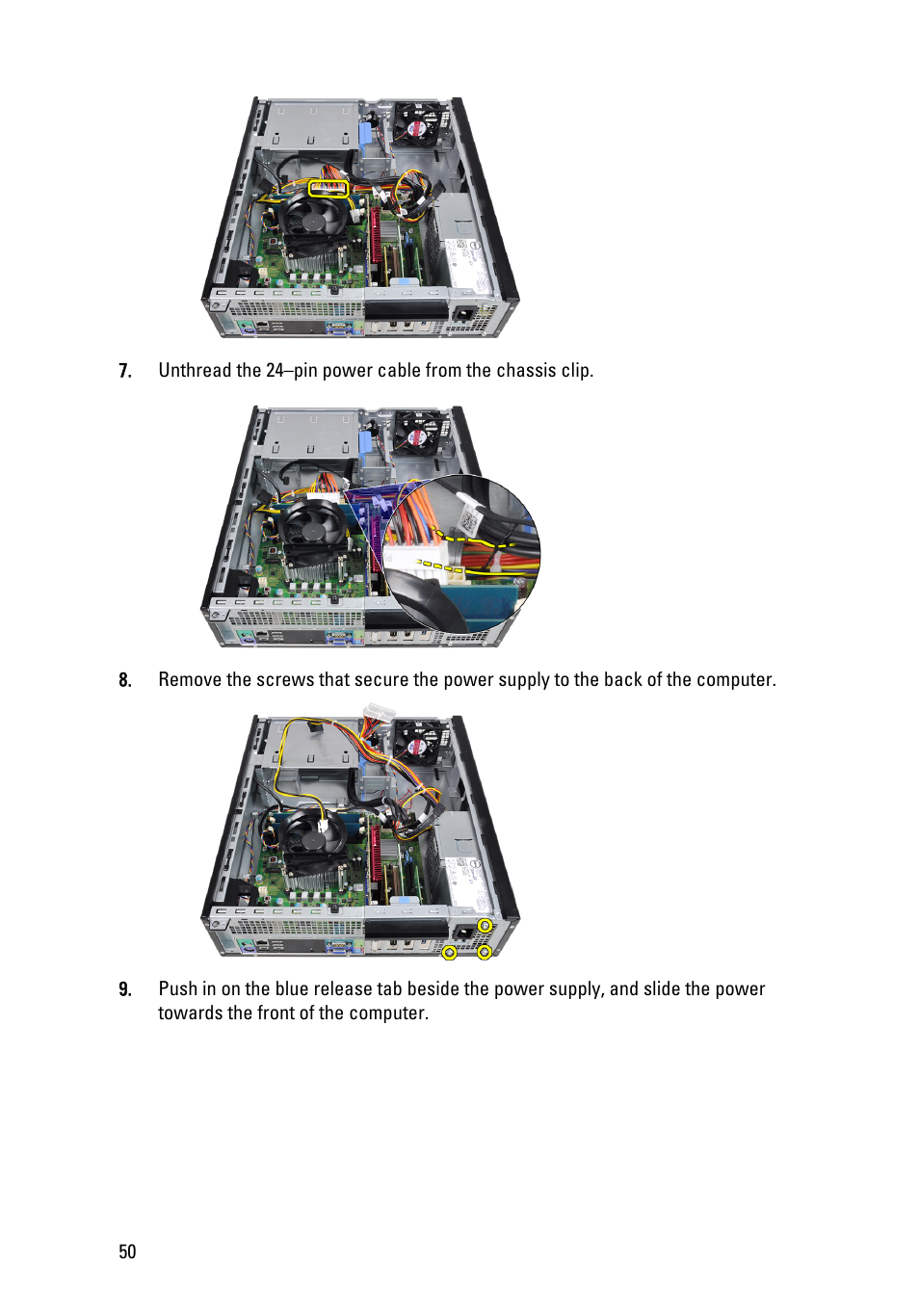 Dell OptiPlex 990 (Early 2011) User Manual | Page 50 / 103