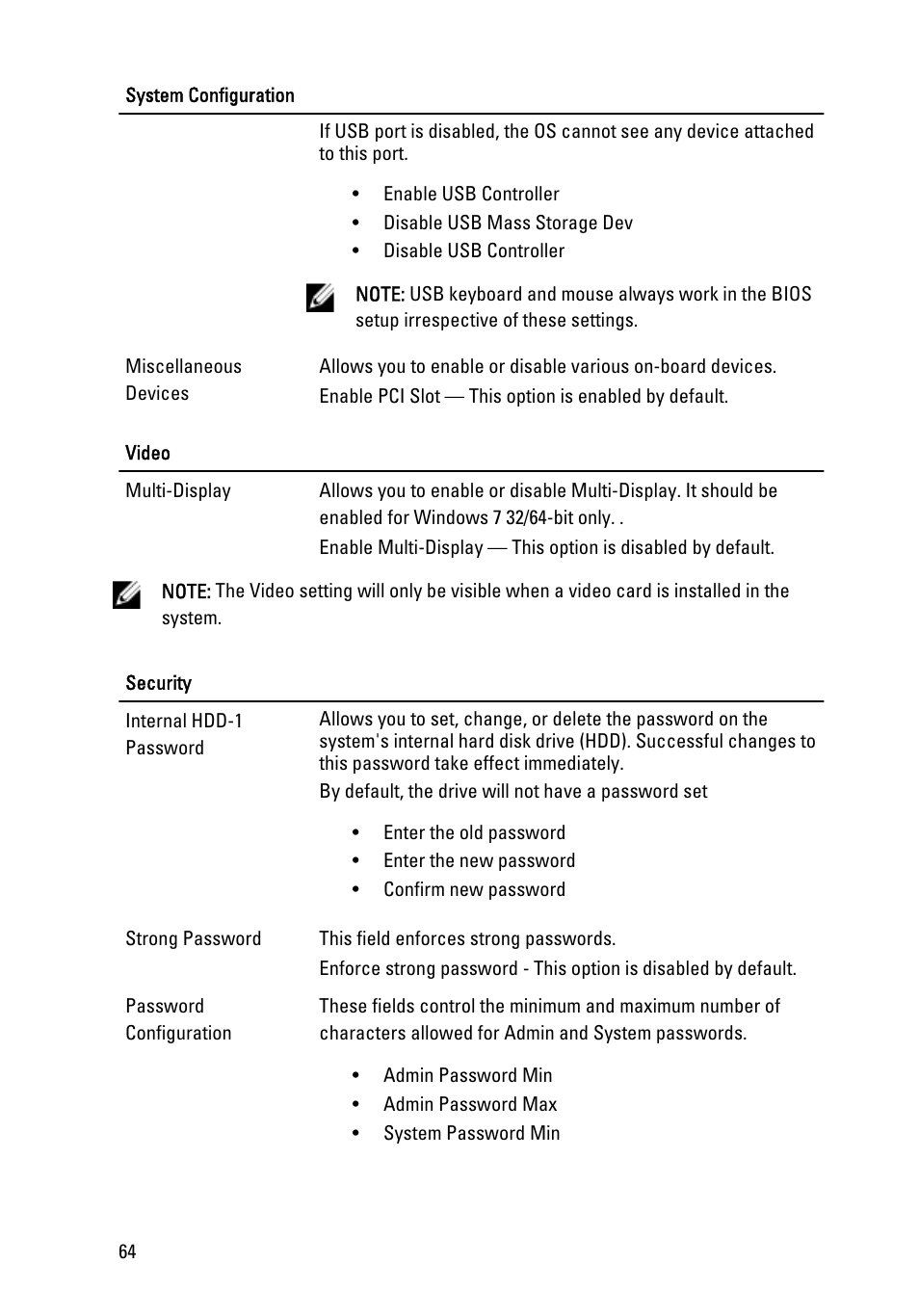 Dell OptiPlex 990 (Early 2011) User Manual | Page 64 / 103