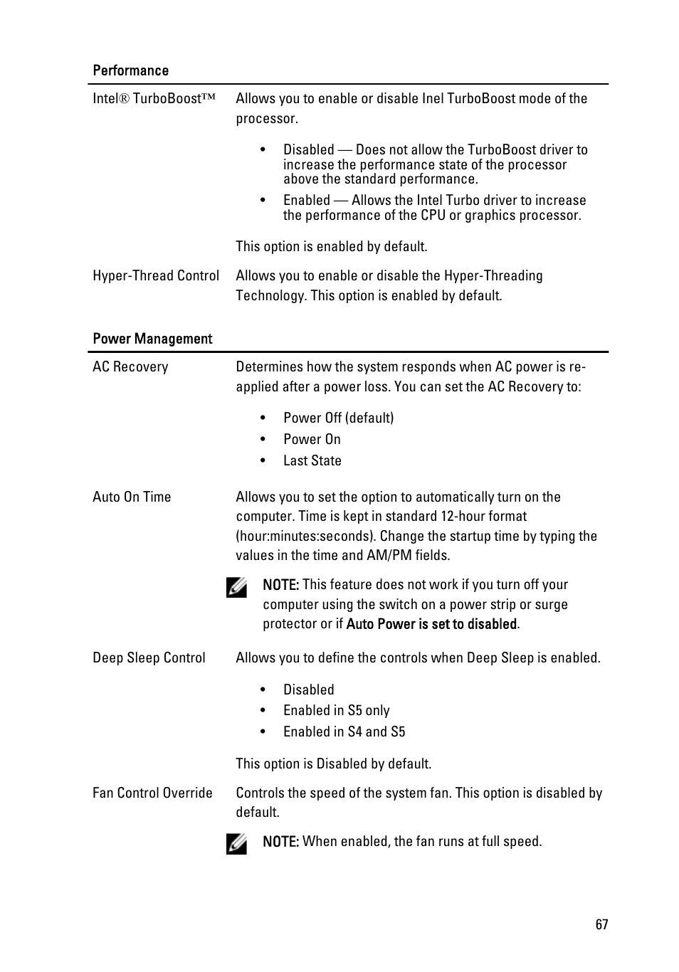 Dell OptiPlex 990 (Early 2011) User Manual | Page 67 / 103