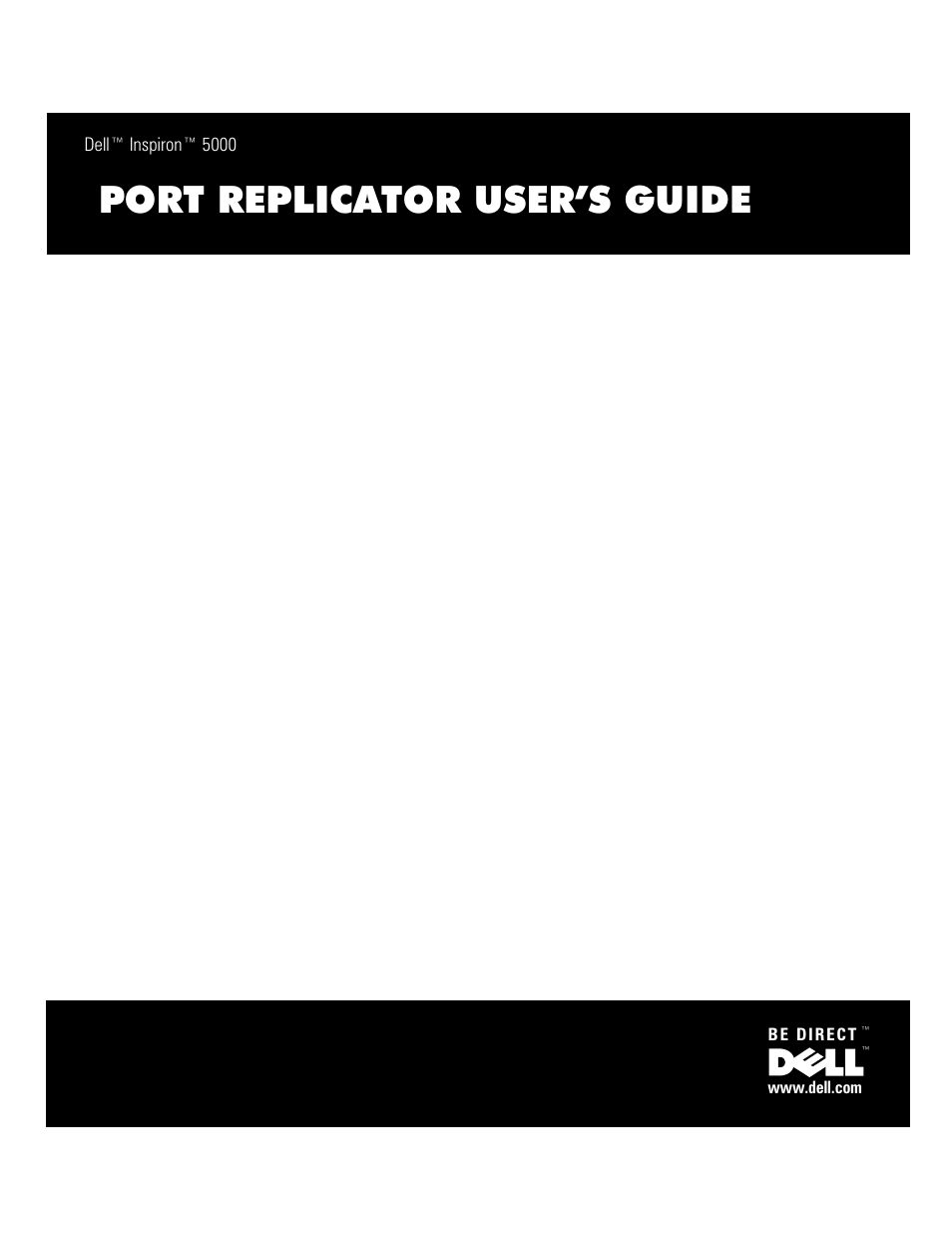 Dell Inspiron 5000 User Manual | 30 pages