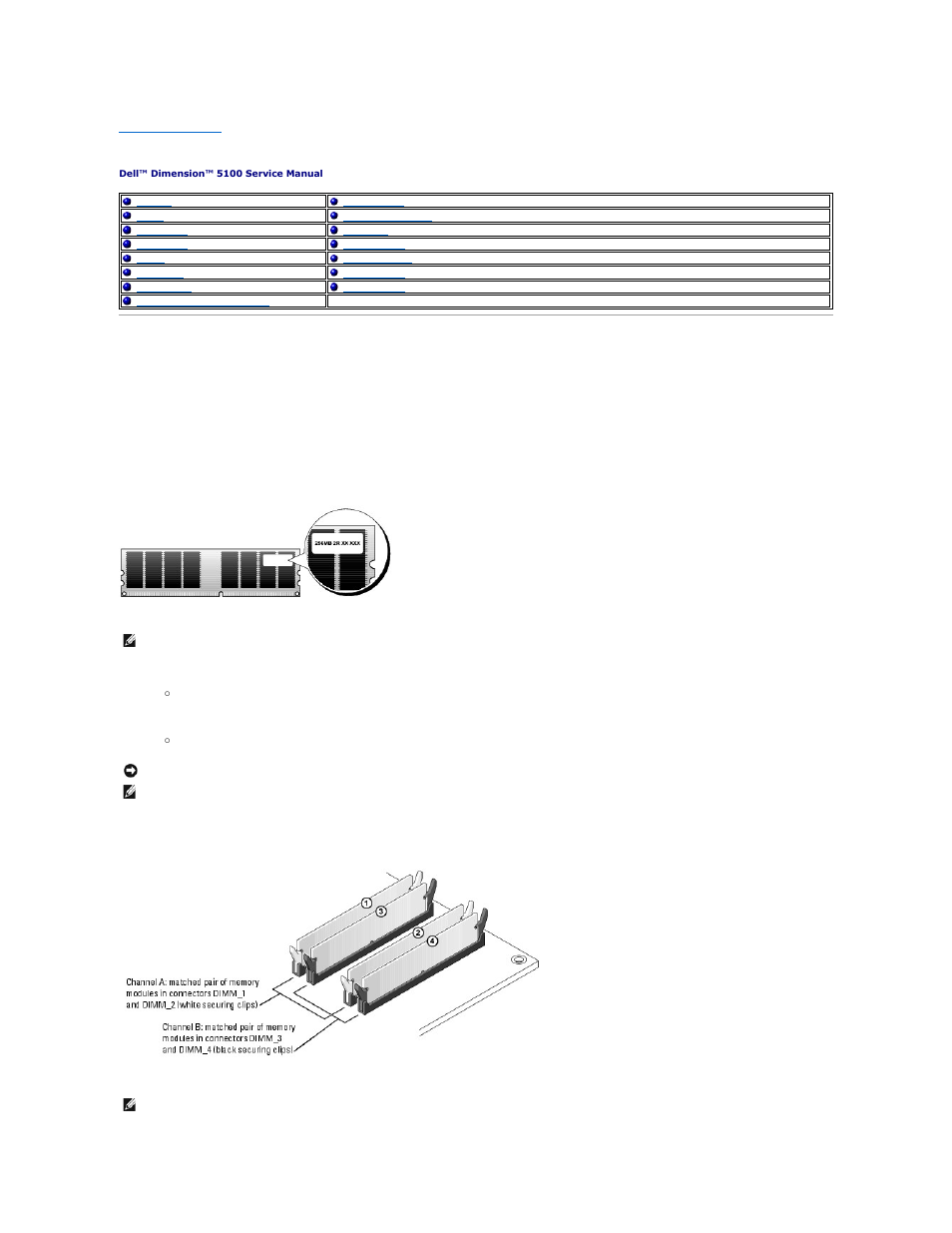 Removing and installing parts | Dell Dimension 5100 User Manual | Page 16 / 116