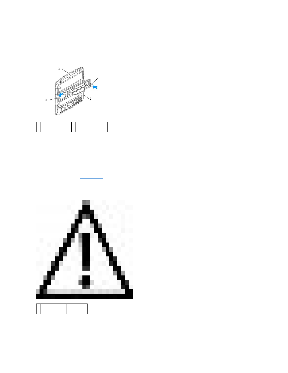 Replacing the drive-panel insert, Replacing the drive panel | Dell Dimension 5100 User Manual | Page 26 / 116
