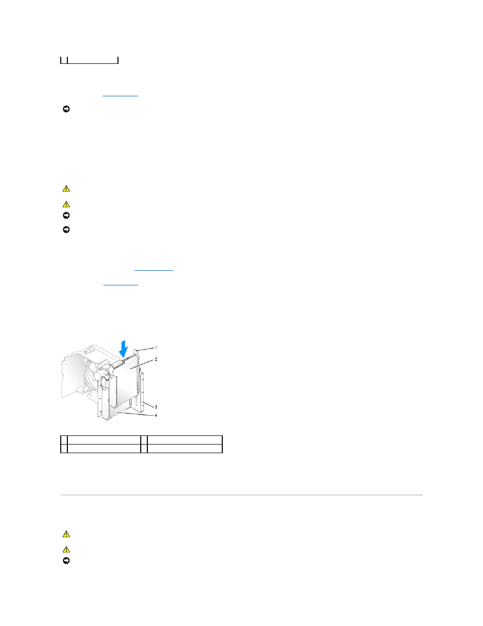 Floppy drive, Adding a second hard drive | Dell Dimension 5100 User Manual | Page 31 / 116