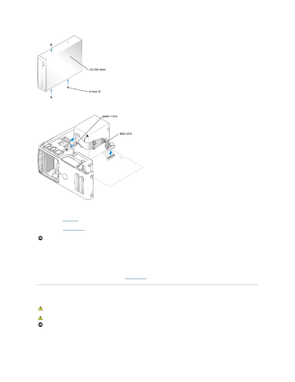 Heat-sink assembly, Removing the heat-sink assembly | Dell Dimension 5100 User Manual | Page 38 / 116