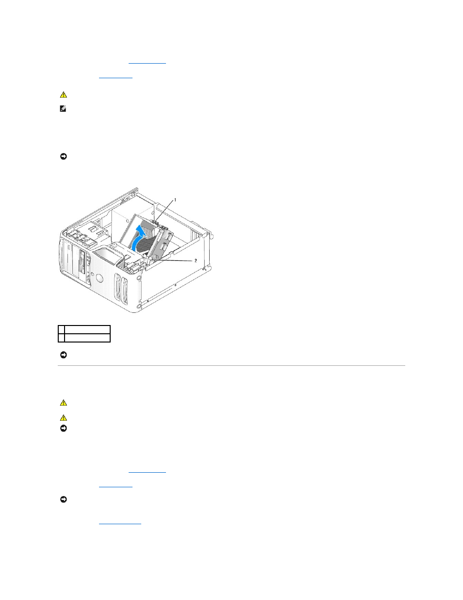 Processor, Removing the processor | Dell Dimension 5100 User Manual | Page 71 / 116