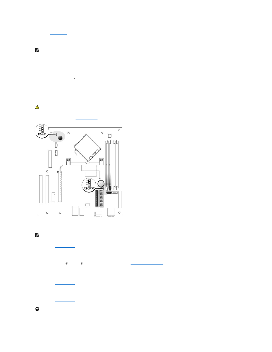 Clearing forgotten passwords | Dell Dimension 5100 User Manual | Page 90 / 116