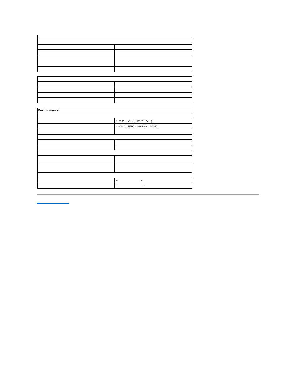 Power, Physical, Environmental | Dell Dimension 5100 User Manual | Page 97 / 116