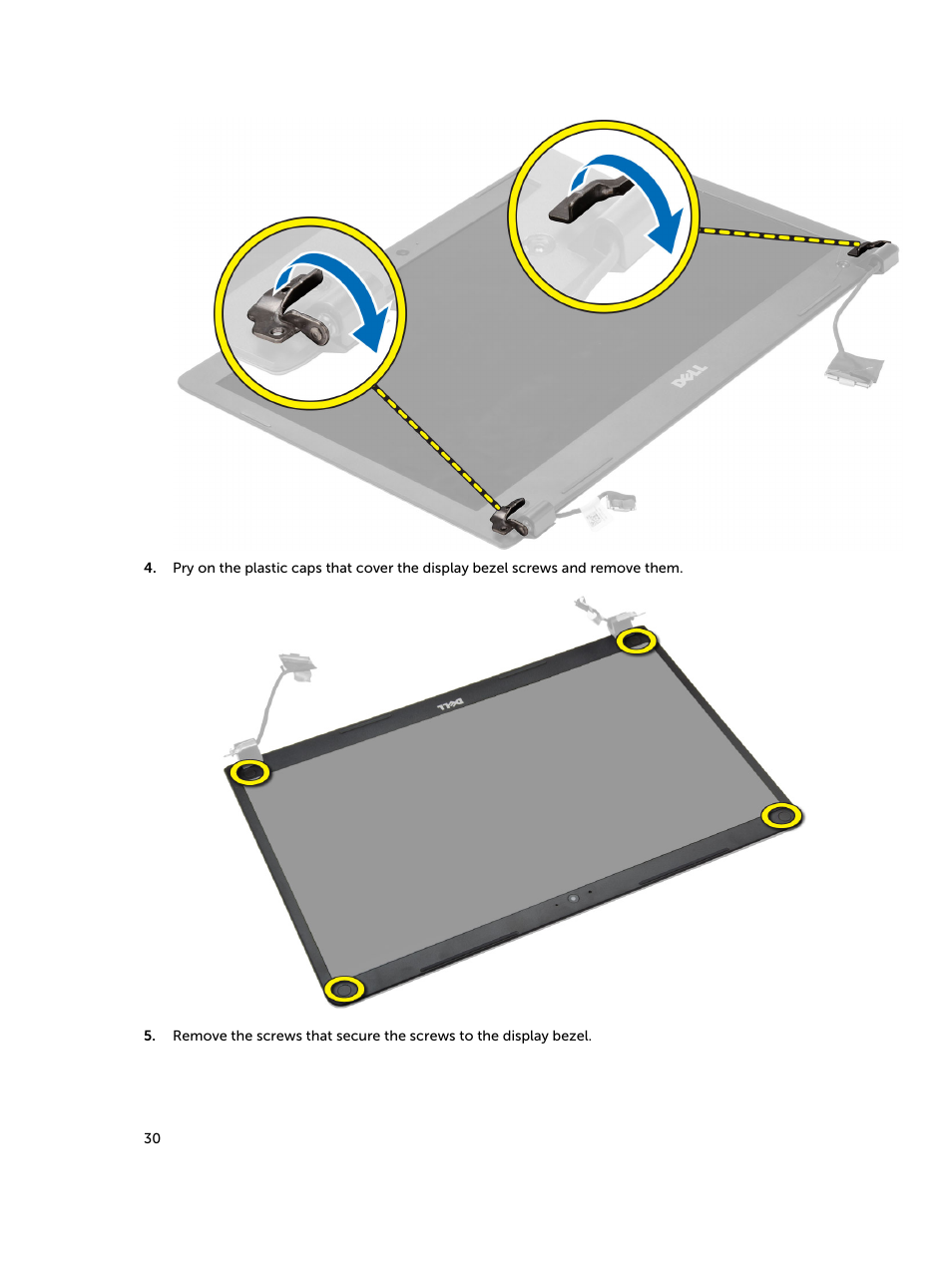 Dell Inspiron 14 (5439, Late 2013) User Manual | Page 30 / 45