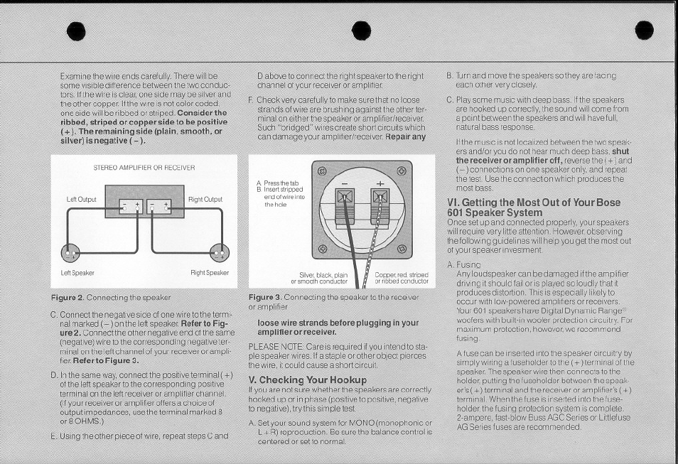 Bose 601 Series III User Manual | Page 3 / 6