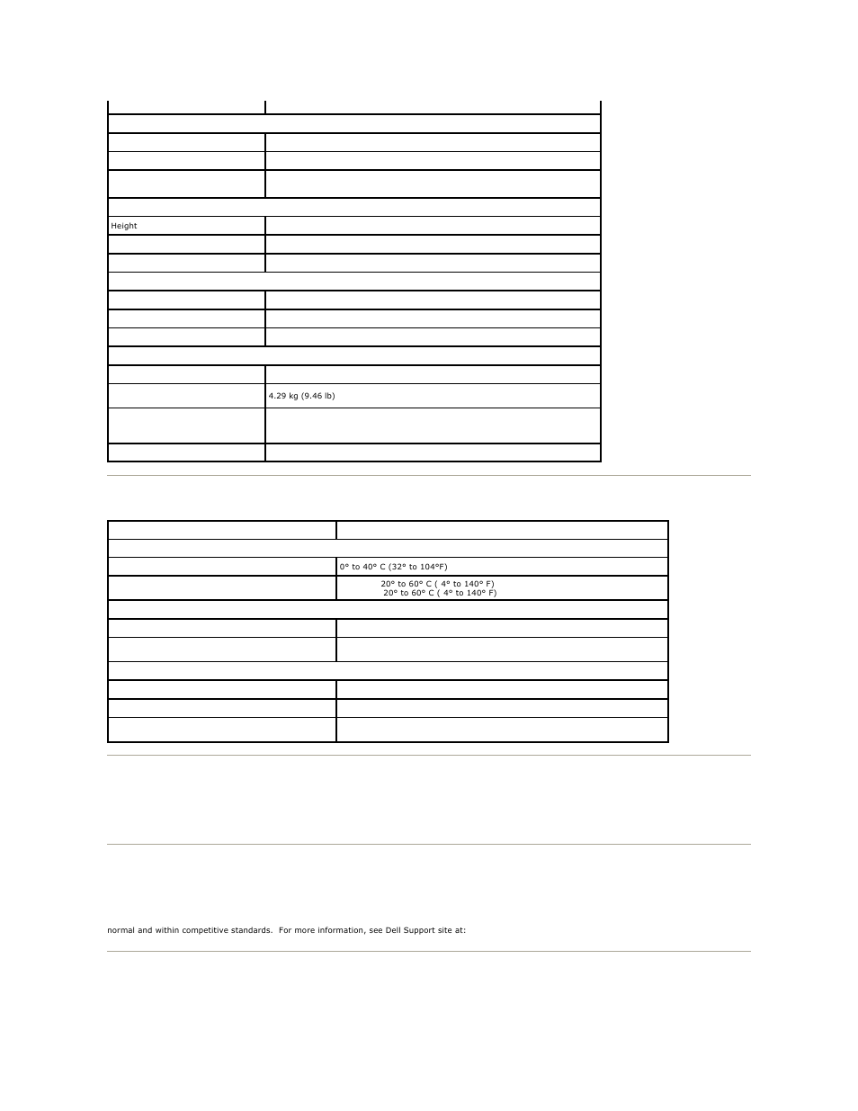 Plug and play capability, Lcd monitor quality & pixel policy, Maintenance guidelines | Environmental | Dell ST2420L Monitor User Manual | Page 9 / 33