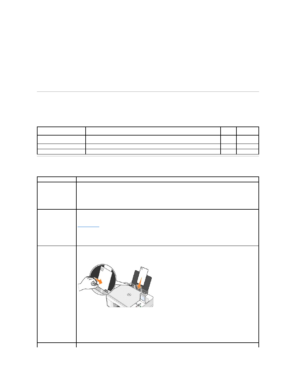 Operating system support, Memory specifications and requirements, Print media guidelines | Dell 944 All In One Inkjet Printer User Manual | Page 57 / 62