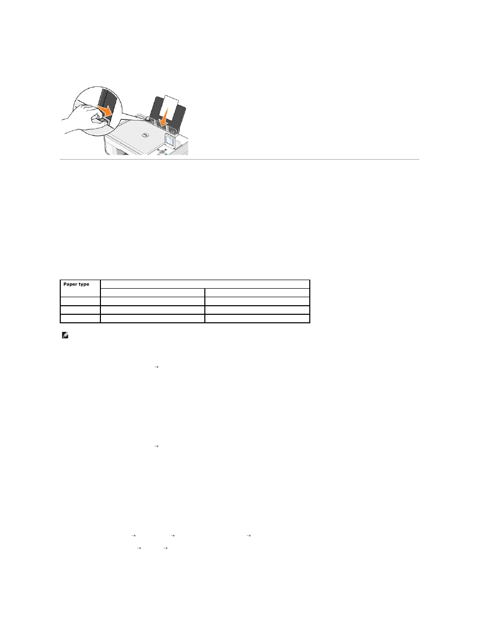 Understanding the automatic paper type sensor | Dell 944 All In One Inkjet Printer User Manual | Page 8 / 62