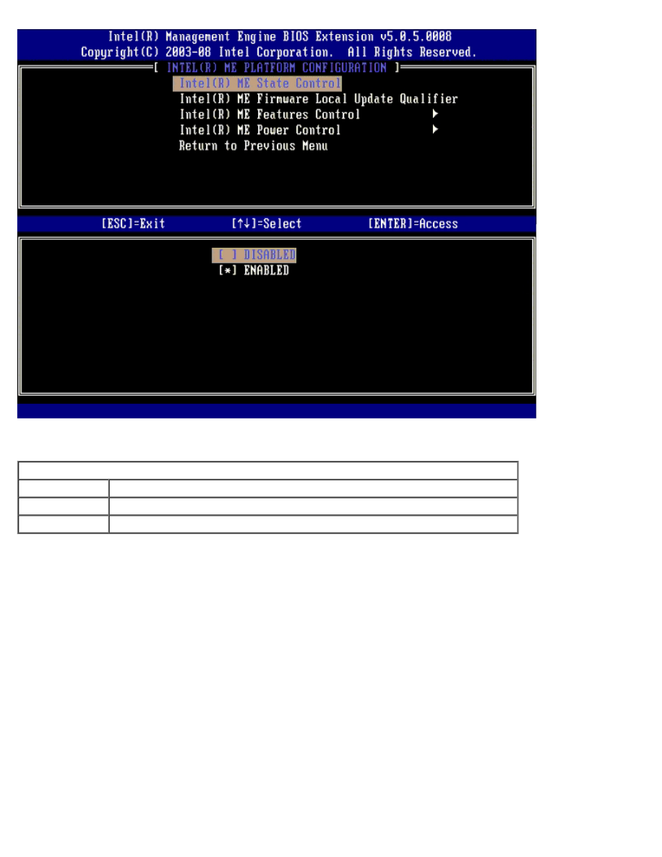 Intel me firmware local update, Intel me firmware local update qualifier | Dell OptiPlex 960 (Late 2008) User Manual | Page 10 / 143