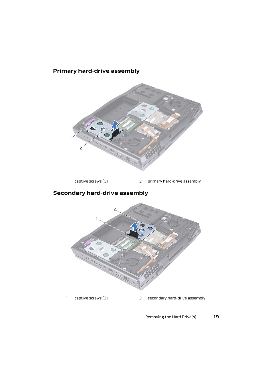 Dell Alienware M17x R4 (Early 2012) User Manual | Page 19 / 88