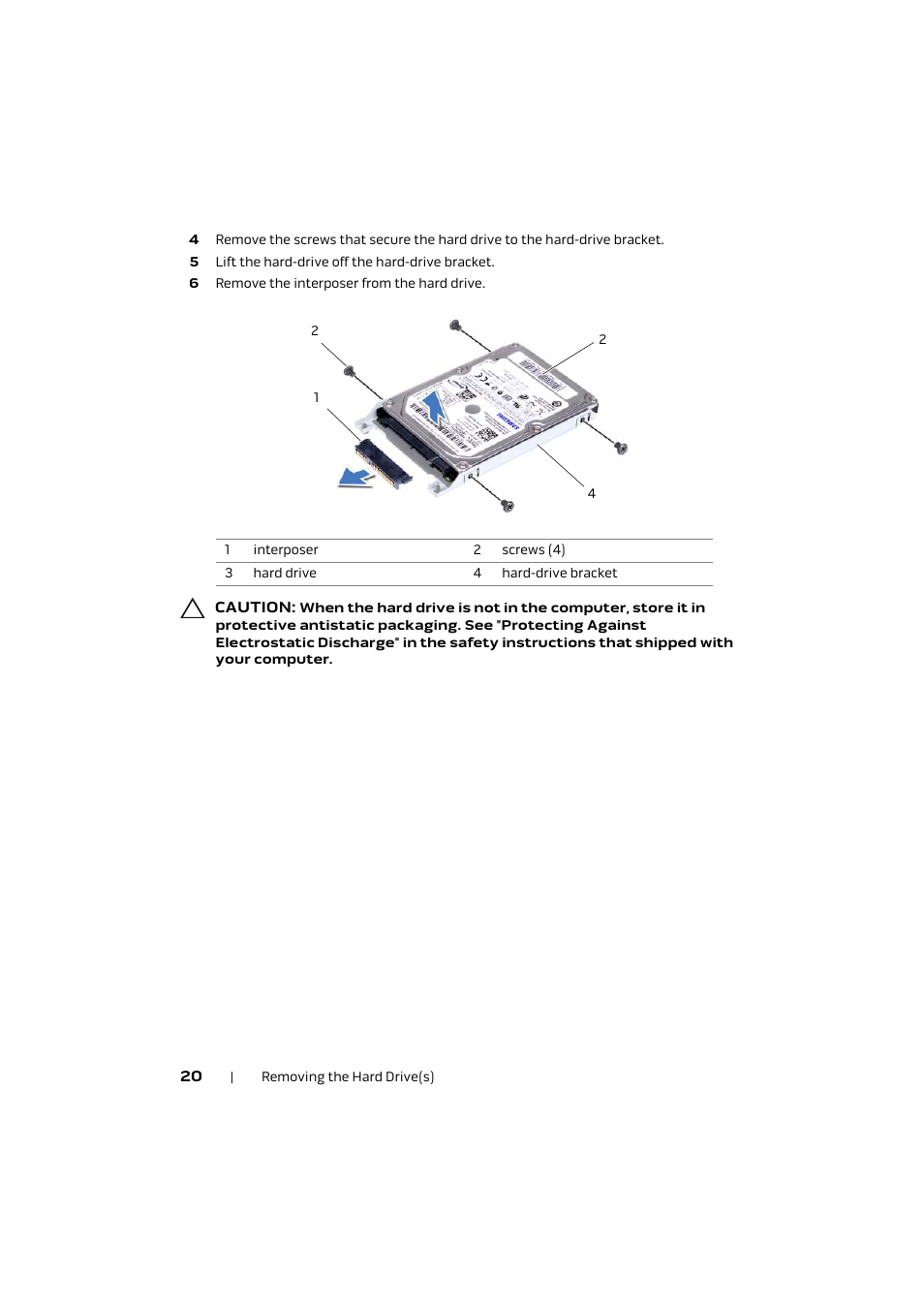 Dell Alienware M17x R4 (Early 2012) User Manual | Page 20 / 88