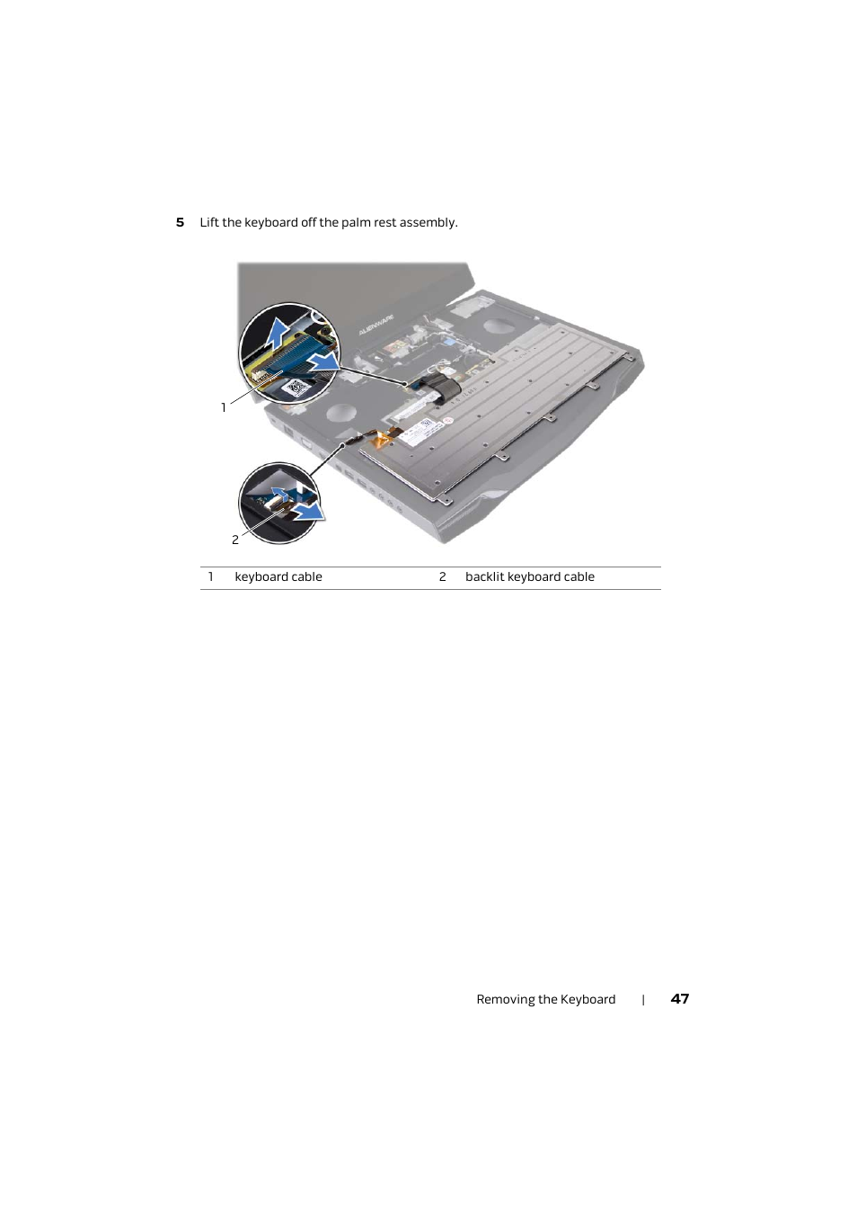 Dell Alienware M17x R4 (Early 2012) User Manual | Page 47 / 88
