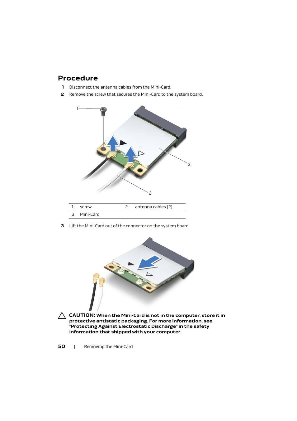 Procedure | Dell Alienware M17x R4 (Early 2012) User Manual | Page 50 / 88