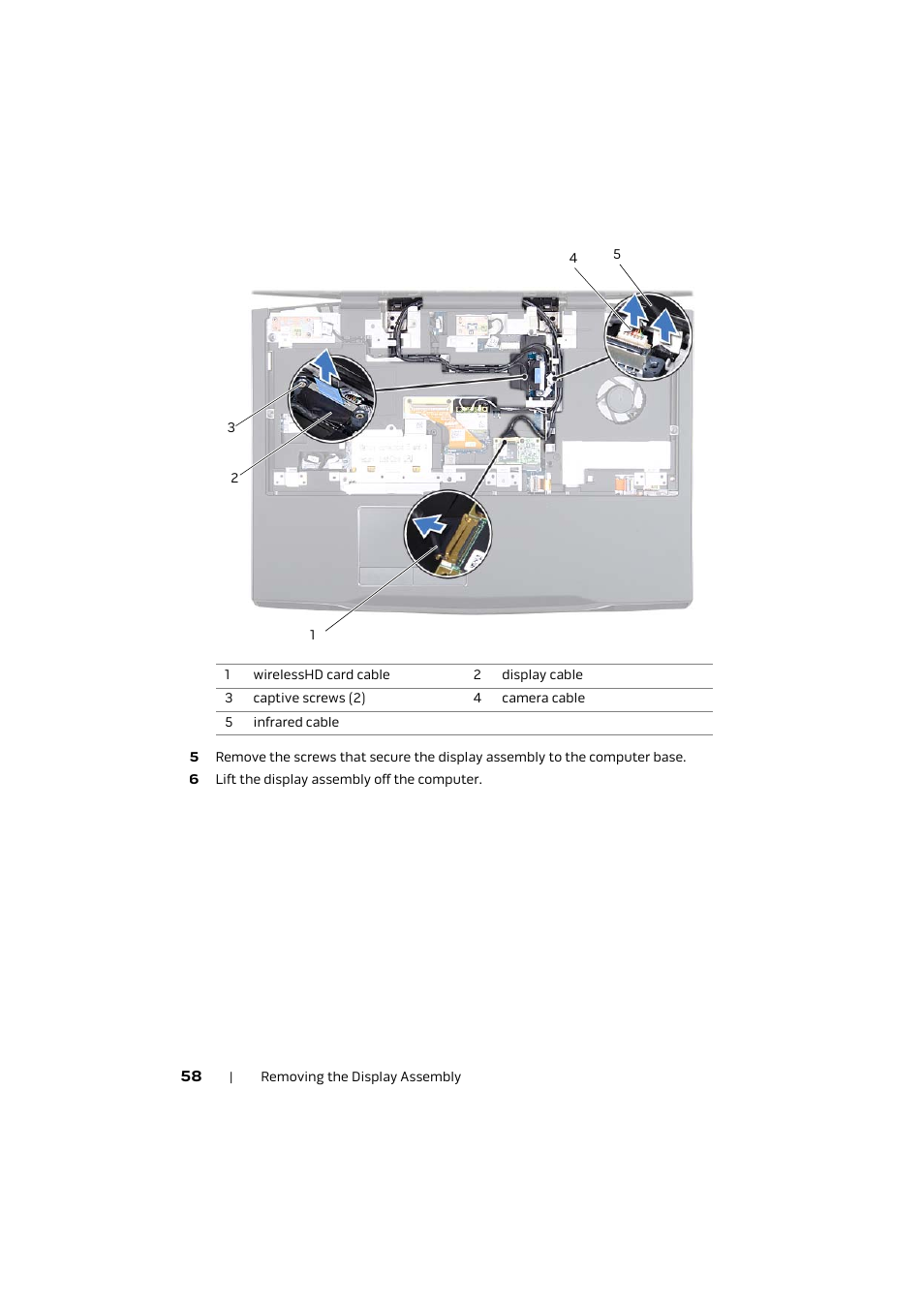 Dell Alienware M17x R4 (Early 2012) User Manual | Page 58 / 88