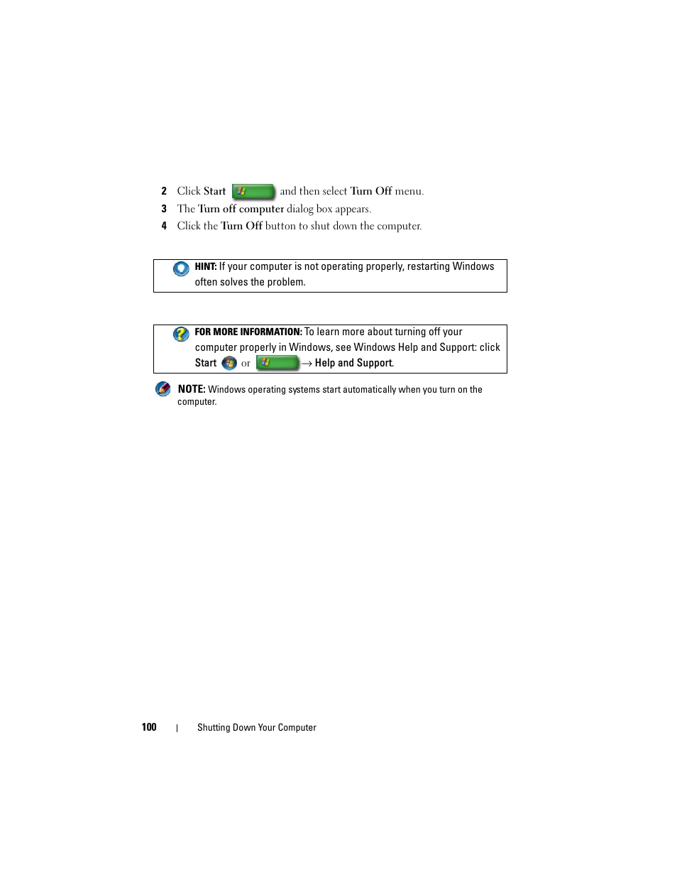Dell Inpsiron 560 (Late 2009) User Manual | Page 100 / 354