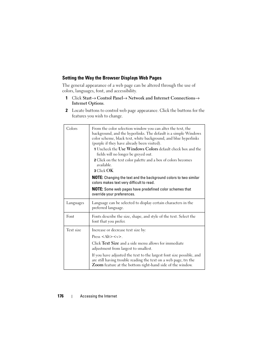 Dell Inpsiron 560 (Late 2009) User Manual | Page 176 / 354