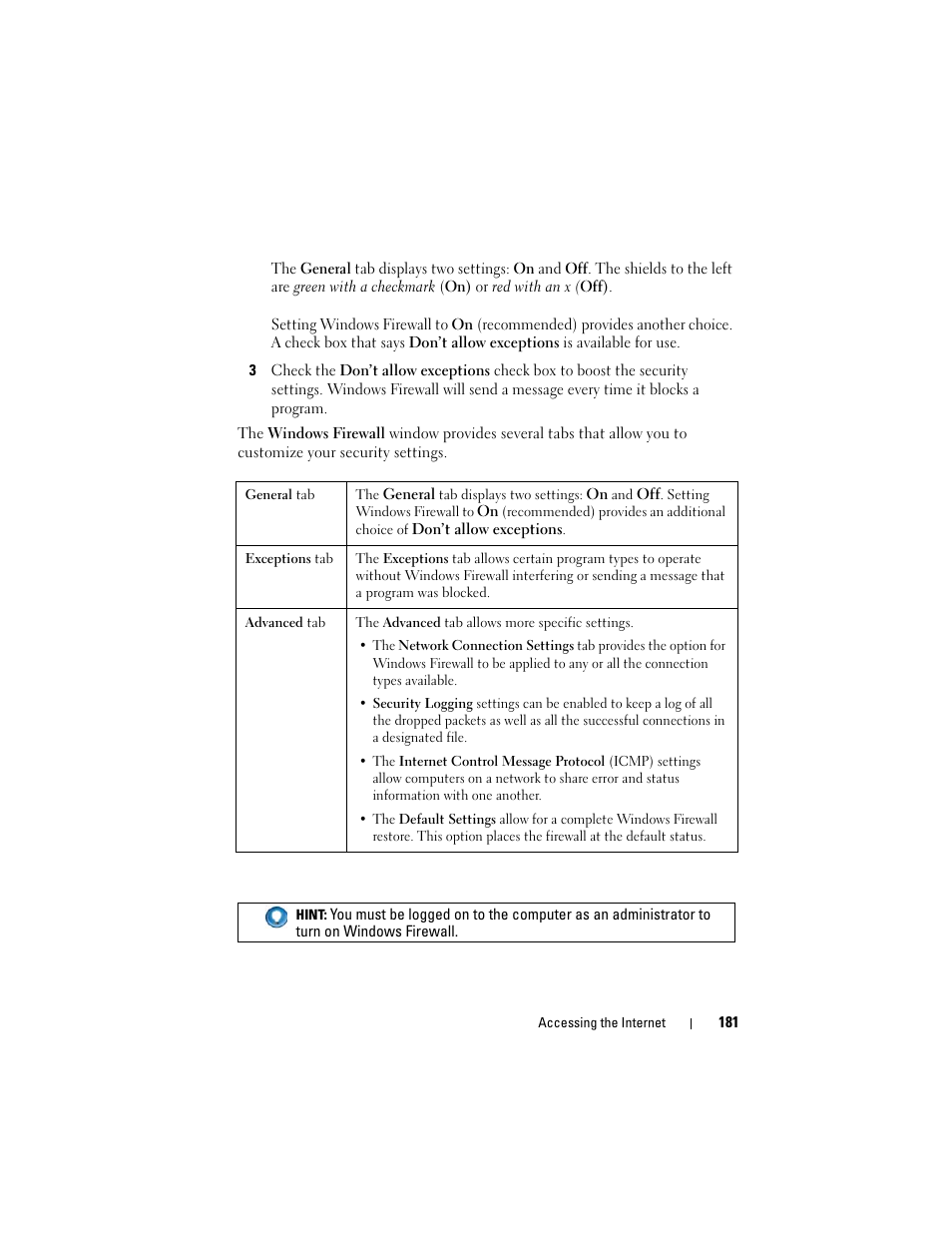 Dell Inpsiron 560 (Late 2009) User Manual | Page 181 / 354