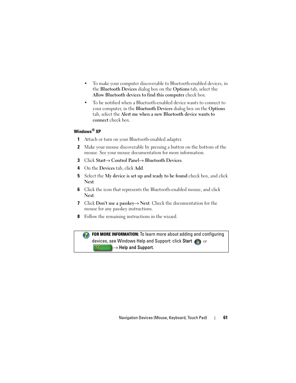 Dell Inpsiron 560 (Late 2009) User Manual | Page 61 / 354