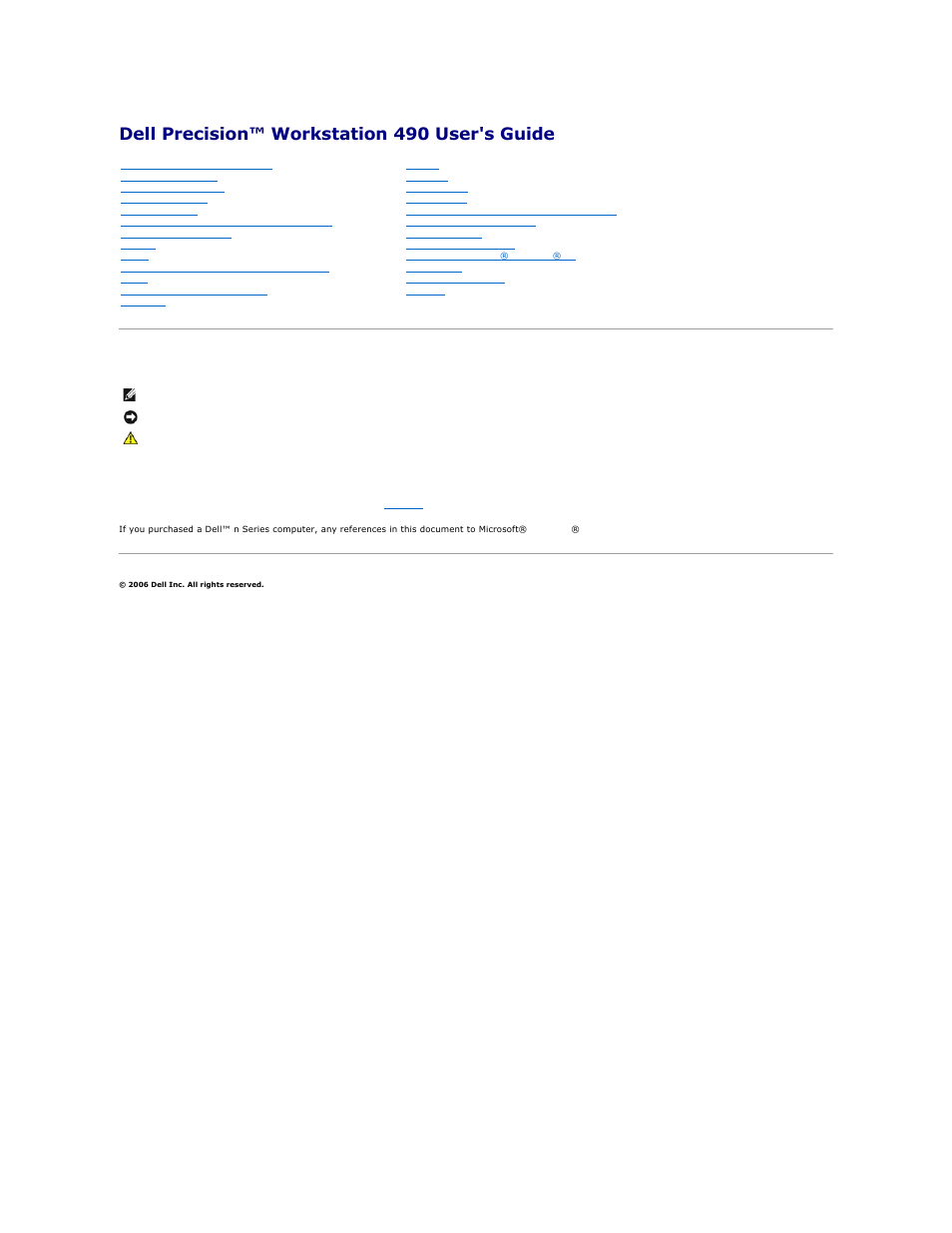 Dell Precision 490 User Manual | 170 pages