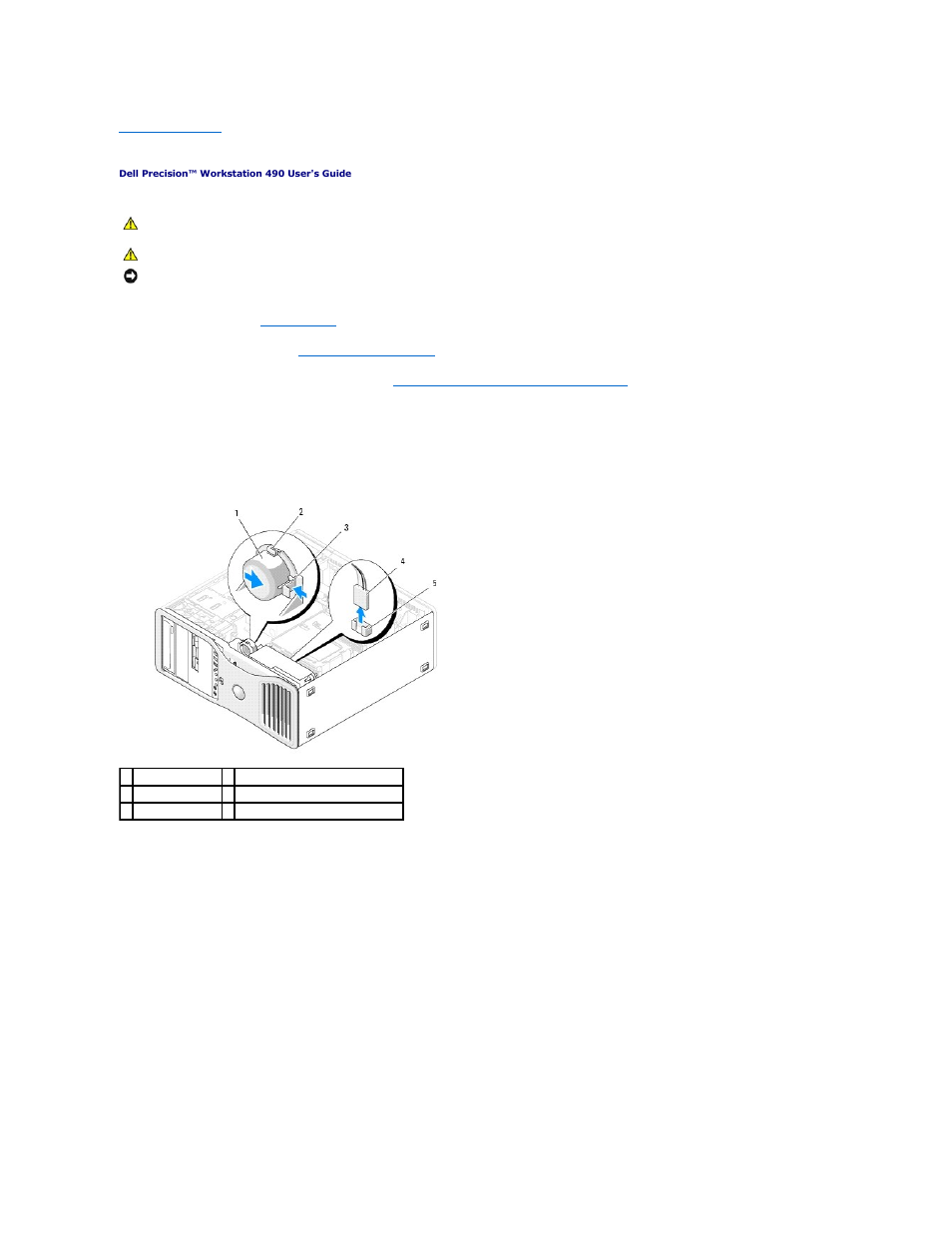 Installing the speaker (optional) | Dell Precision 490 User Manual | Page 133 / 170