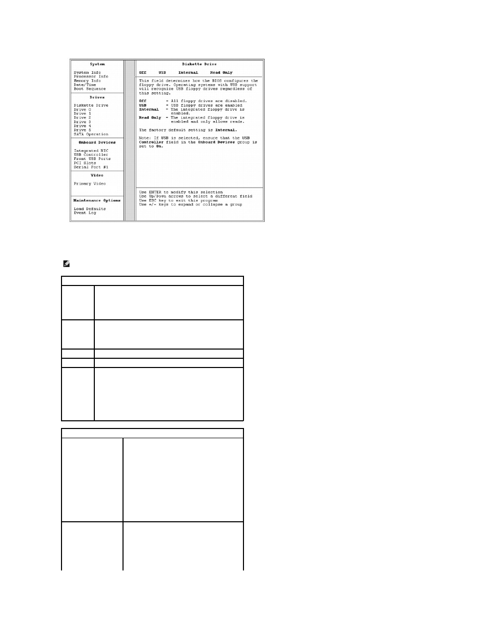 System setup options | Dell Precision 490 User Manual | Page 15 / 170