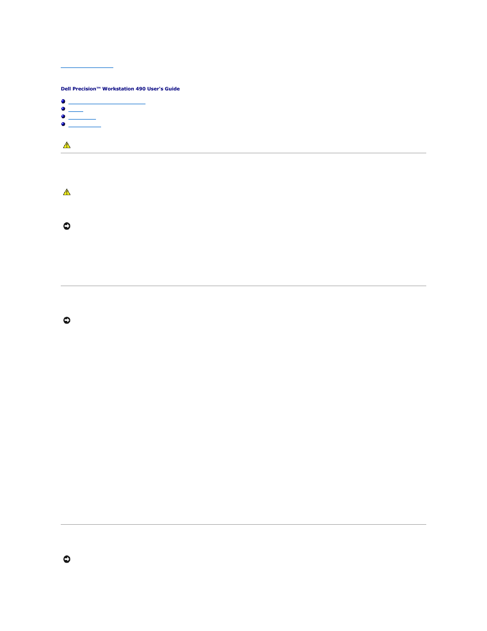 Cleaning your computer, Computer, keyboard, and monitor, Mouse | Floppy drive, Cleaning a non-optical mouse, Cleaning an optical mouse | Dell Precision 490 User Manual | Page 43 / 170