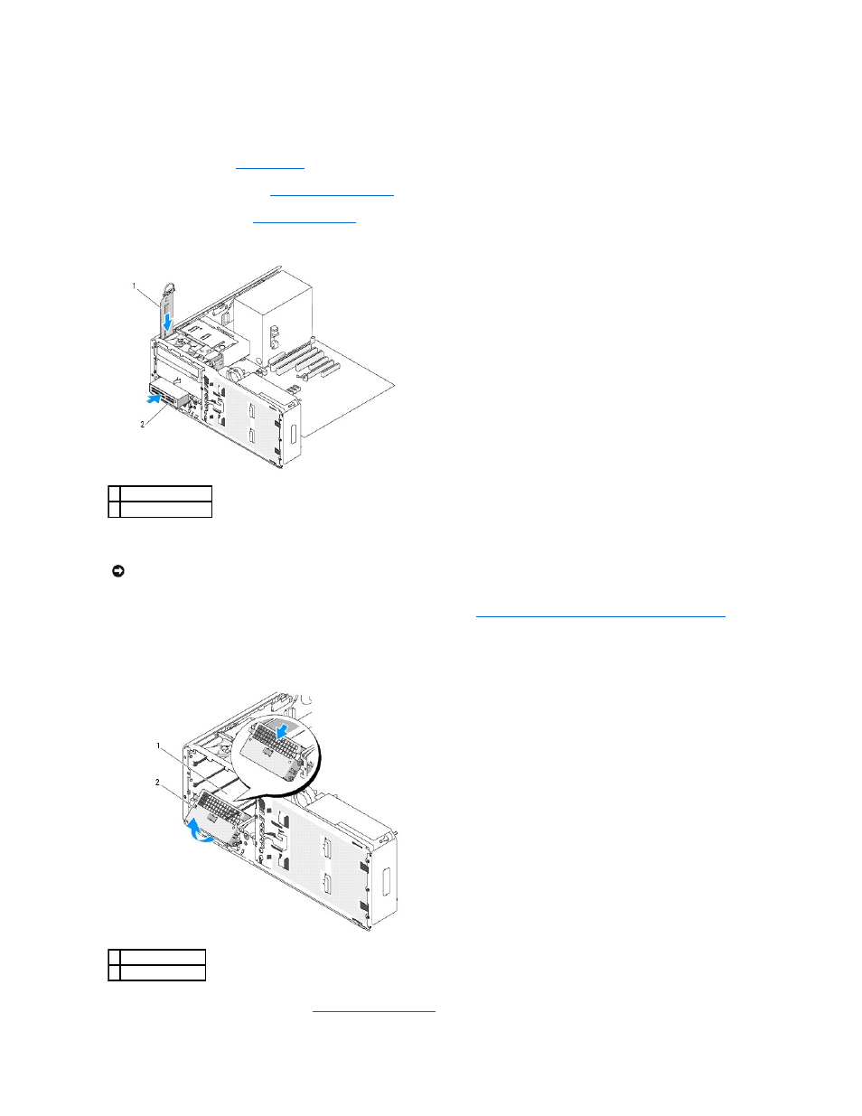 Installing a media card reader (desktop computer) | Dell Precision 490 User Manual | Page 80 / 170