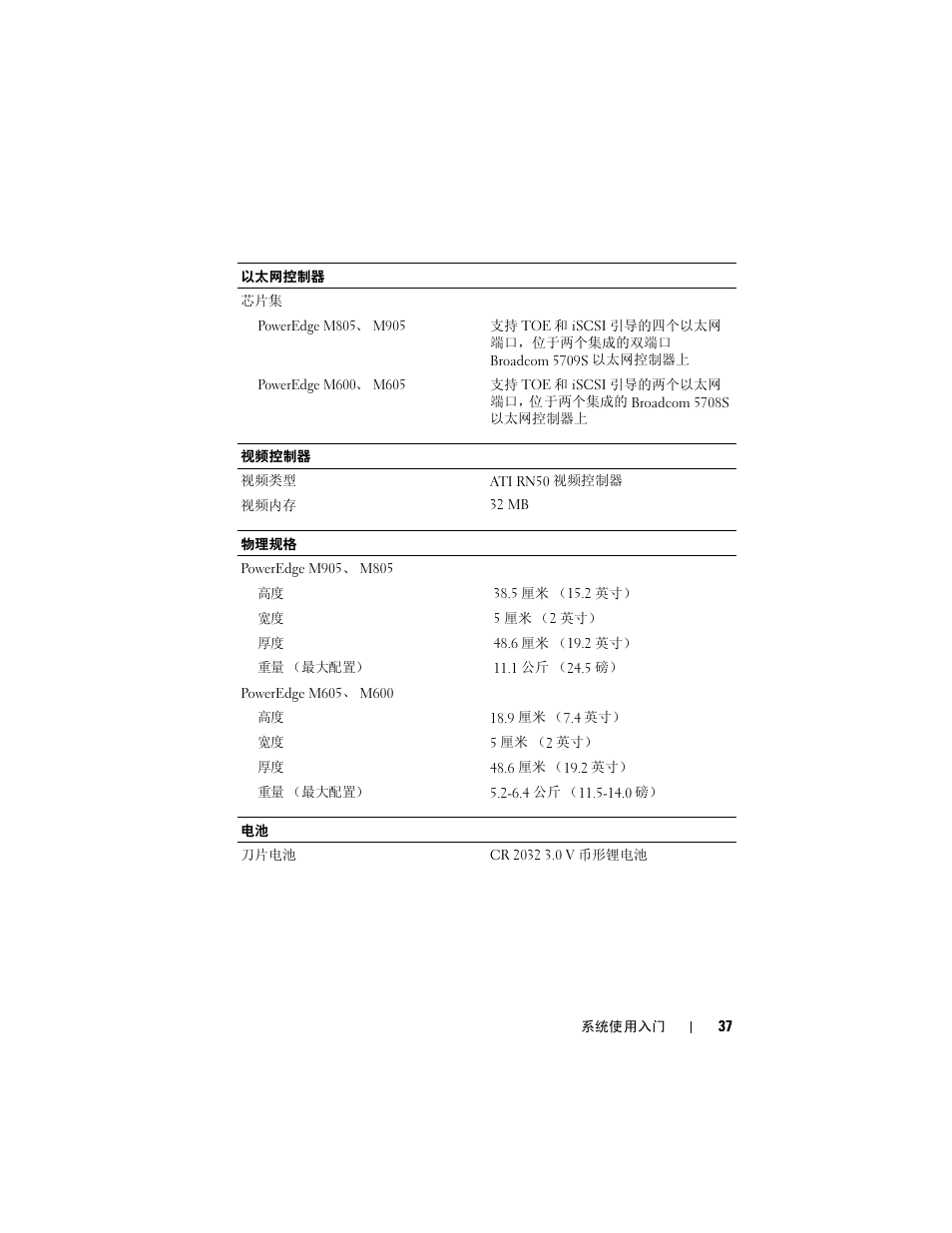 Dell PowerEdge M605 User Manual | Page 39 / 86