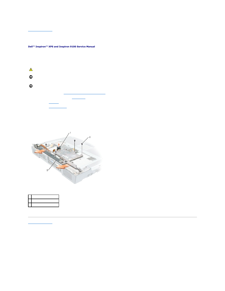 Keyboard bracket | Dell Inspiron XPS User Manual | Page 25 / 50