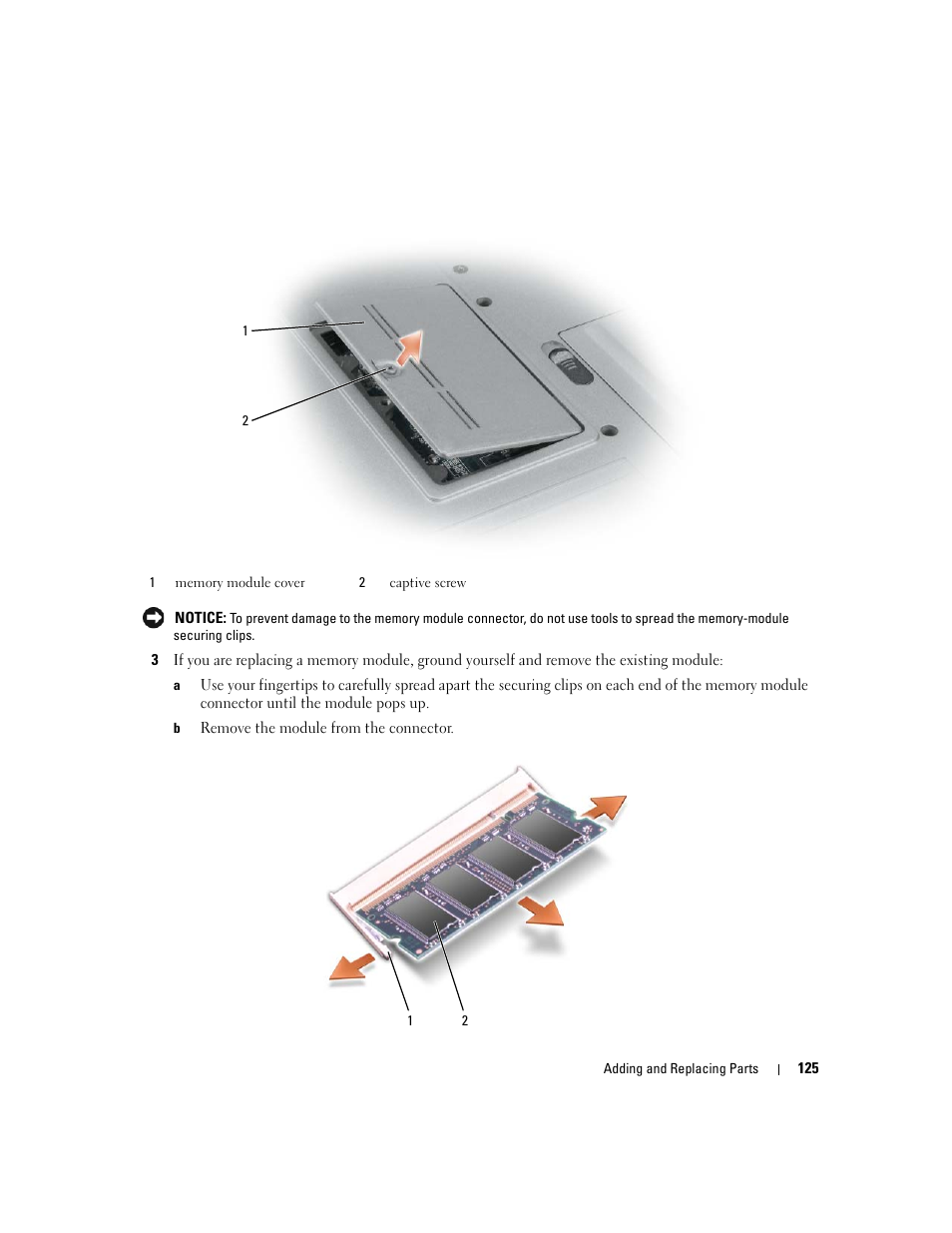 Dell Latitude D630 ATG (Mid 2007) User Manual | Page 125 / 166