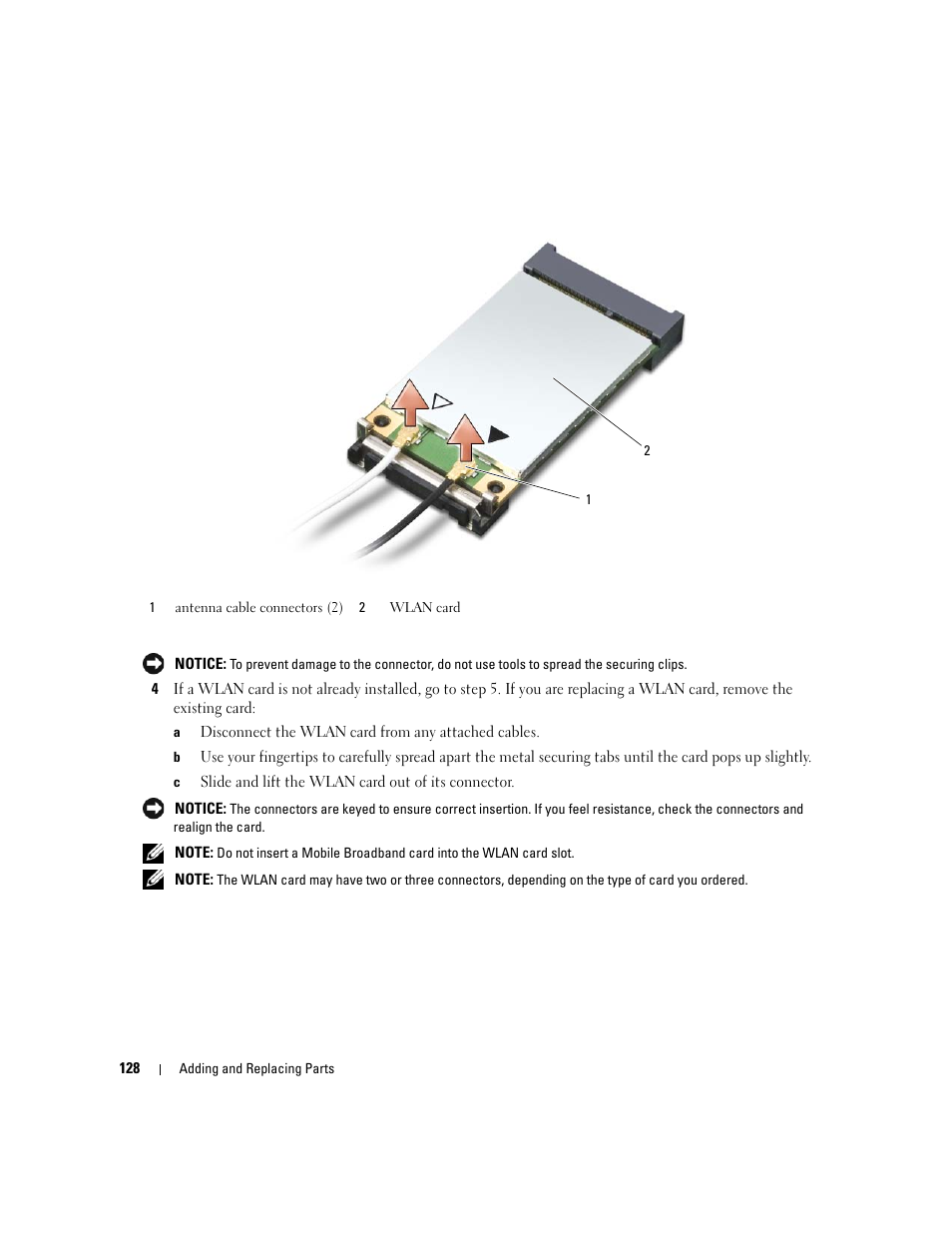 Dell Latitude D630 ATG (Mid 2007) User Manual | Page 128 / 166