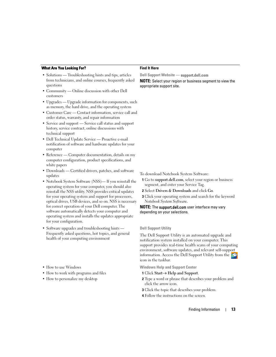 Dell Latitude D630 ATG (Mid 2007) User Manual | Page 13 / 166