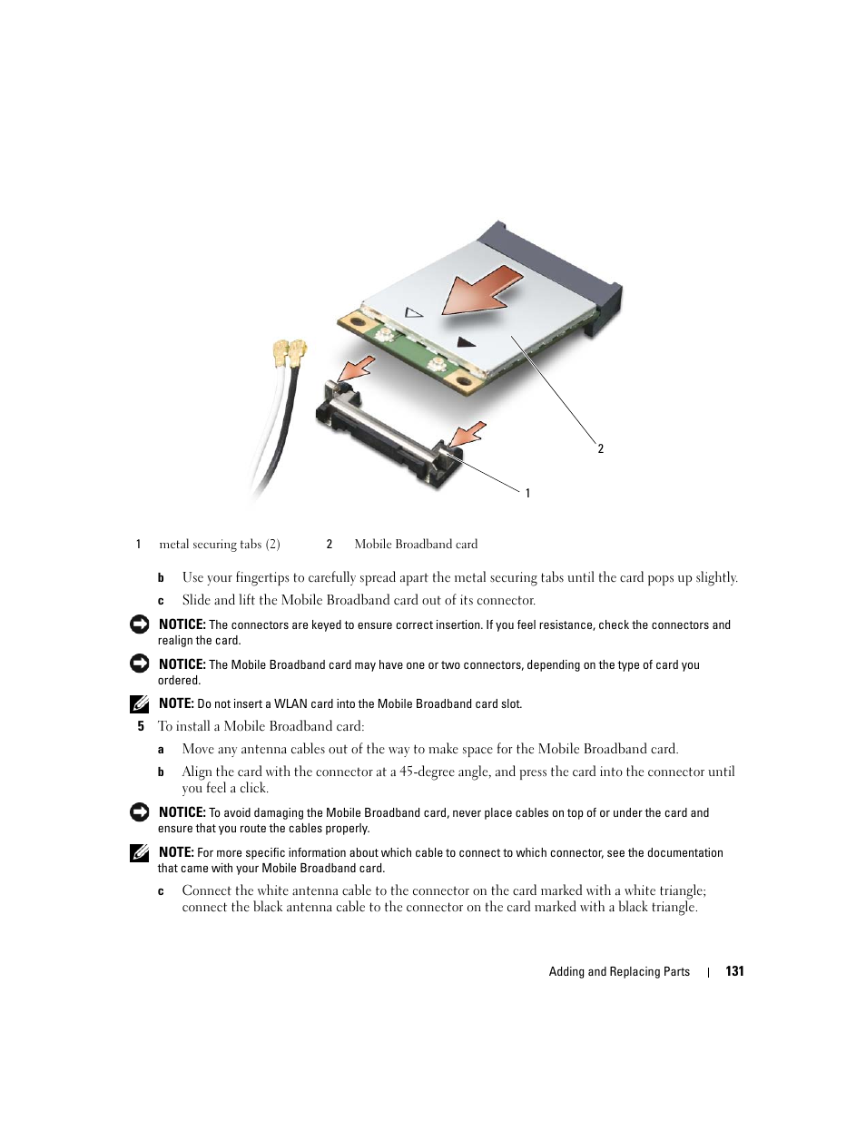 Dell Latitude D630 ATG (Mid 2007) User Manual | Page 131 / 166