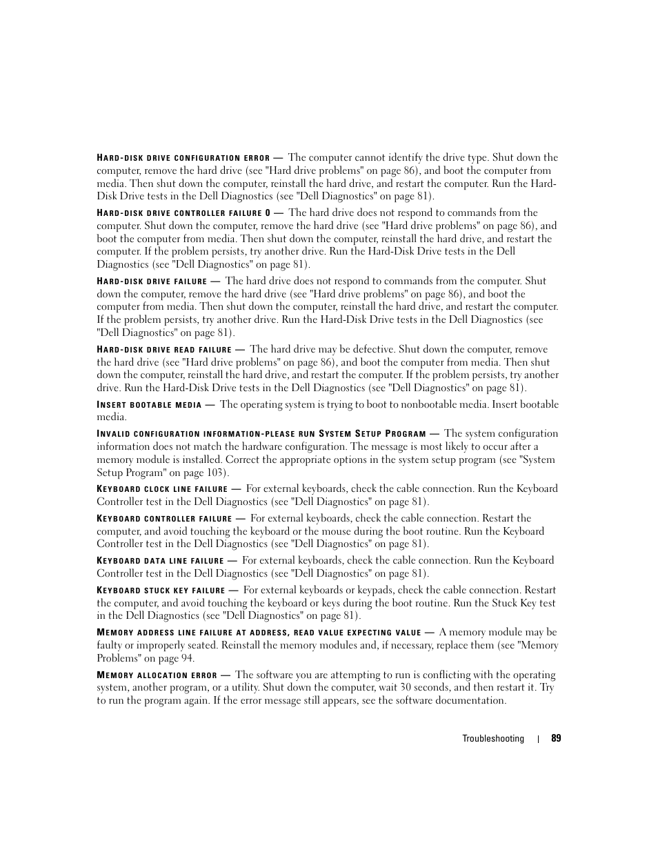 Dell Latitude D630 ATG (Mid 2007) User Manual | Page 89 / 166